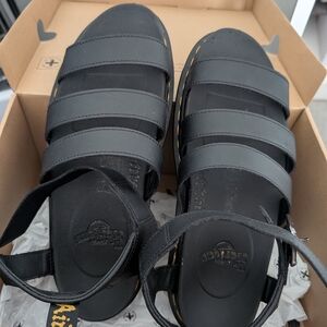 Dr. Martens Black Blaire Sandals